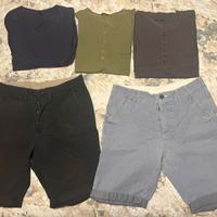 Lotto 3 Tshirt e 2 pantaloncini tg S