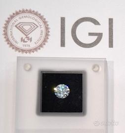 1.60 ct D VS1 Diamante Brillante Certificato IGI 