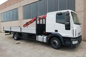 IVECO ML 120 E 18 con cassone fisso e gru idr.