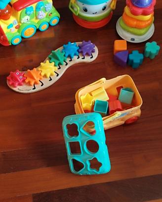 set giochi musicali e incastri