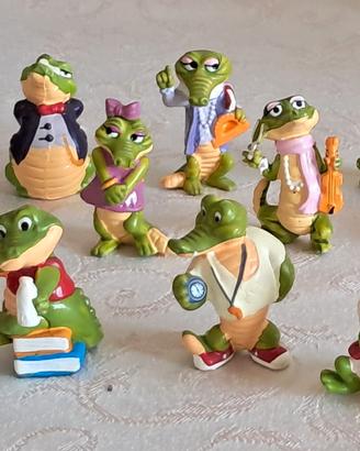 Kinder Coccodritti 1992 - Serie Completa  (10 + 1)