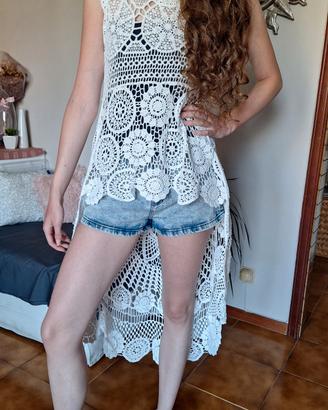 top lungo in pizzo tg s