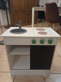 bancoscuola/lavagna e cucinetta