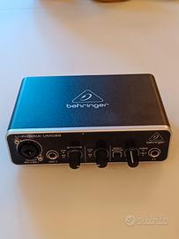 Scheda Audio Behringer UMC22 - Come Nuova
