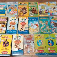 lotto cassette VHS per bambini