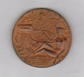 medaglia in bronzo per la Citta' di Siracusa