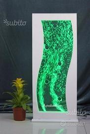 Pannello fontana acqua bolle multicolore