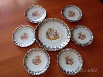 piatti per dolce vintage 
