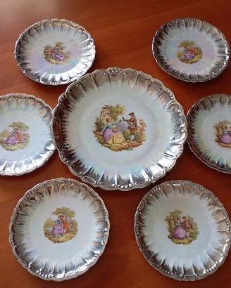 piatti per dolce vintage 