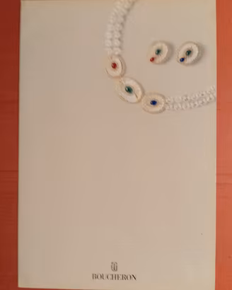 Raro Dépliant Boucheron  alta gioielleria 1982 