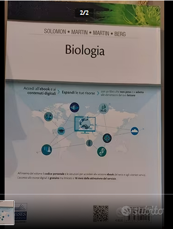 BIOLOGIA- TESTO UNIVERSITARIO - Libri e Riviste In vendita a Caserta