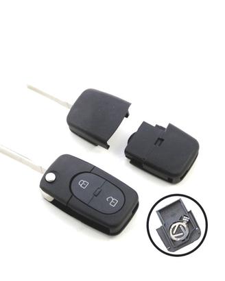 ALLOGGIAMENTO CHIAVE AUDI QUADRATA 2 PULSANTI CON 