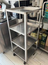 Carrello ARTIGIANALE Acciaio Inox 
