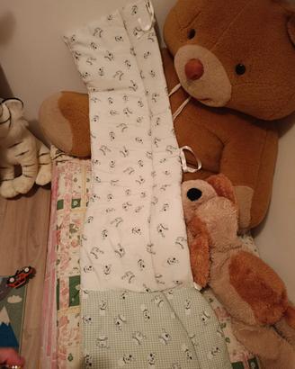 Protezione per culla o lettino bambino