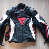 Giacca Dainese Assen Pelle Traforata  Nuova 