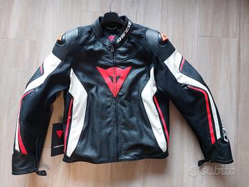Giacca Dainese Assen Pelle Traforata  Nuova 