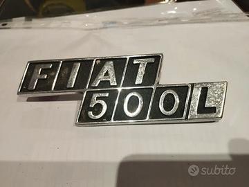 Fregio originale in metallo FIAT 500L