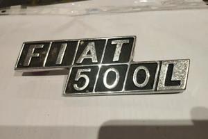 Fregio originale in metallo FIAT 500L