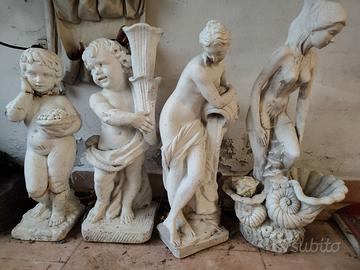 Statue gesso da giardino