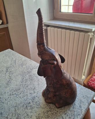 Originale bottiglia vetro pelle