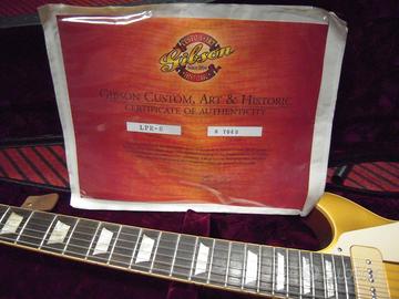 Gibson les Paul gold top reissue '56 del 2007