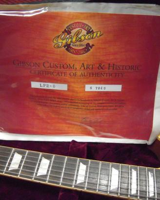 Gibson les Paul gold top reissue '56 del 2007
