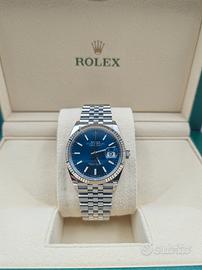 Rolex Datejust 126234 Blu Jubilee Nuovo 2025
