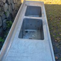 lavello da ristorante 2 vasche