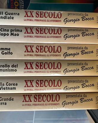 Lotto 6 VHS XX Secolo - Giorgio Bocca