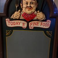 Lavagna per menu del giorno vintage