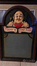 Lavagna per menu del giorno vintage