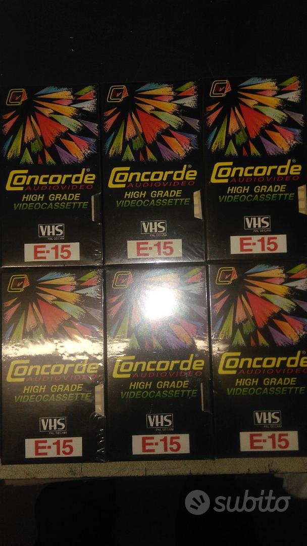 Cassette VHS Audio/Video In vendita a Varese