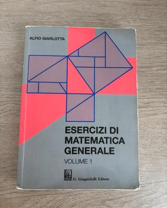 Libro di esercizi di matematica generale prima V1