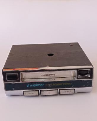 Autoradio cassette superior auto reverse stereo