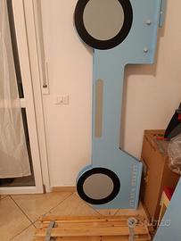 Letto da bambino a doghe singolo