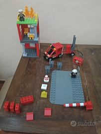 caserma pompieri lego duplo 