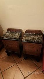 Comodini con marmo più como'