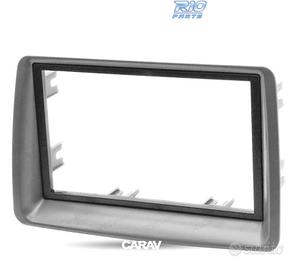 TELAIO GRIGIO SCURO 2-DIN PER FIAT PANDA