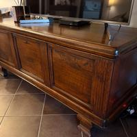 Cassapanca restaurata