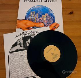 LP FRANCESCO GUCCINI Métropolis