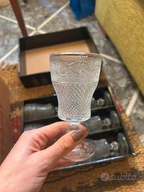 Set 6 bicchieri vino bianco