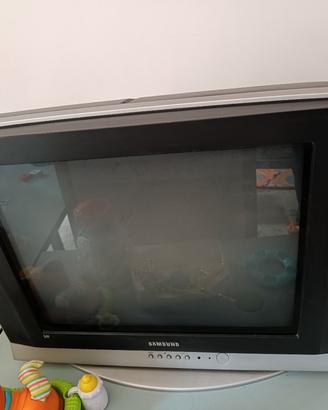 televisione samsung con tubo catodico 