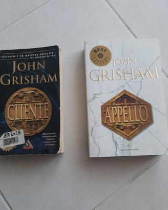 Coppia di romanzi di John Grisham