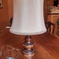 lampada tavolo legno