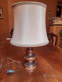 lampada tavolo legno