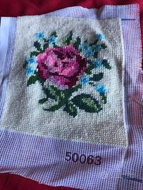 Quadretto a mezzo punto da incorniciare