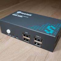 Switch HDMI Dual Monitor 2 Port 4K KVM