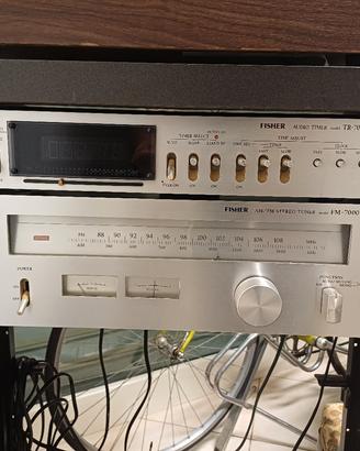 Fisher Audio Timer + Sintonizzatore serie 7000