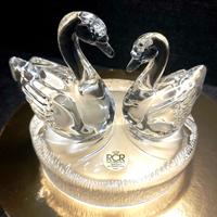 Statuetta - Fedeltà del cigno di cristallo