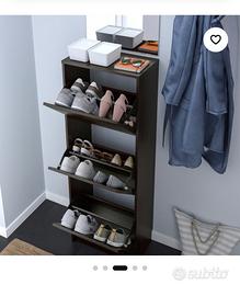 Scarpiera Ikea nera